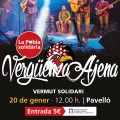 Cartell del concert de Vergüenza Ajena a La Pobla